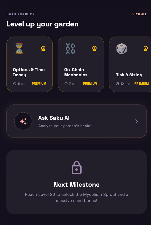 Saku Community Screen